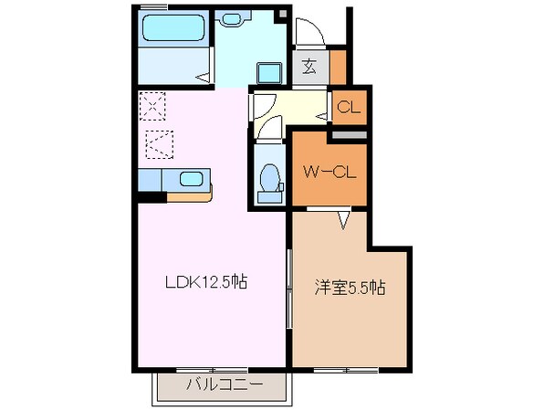 江戸橋駅 徒歩8分 1階の物件間取画像